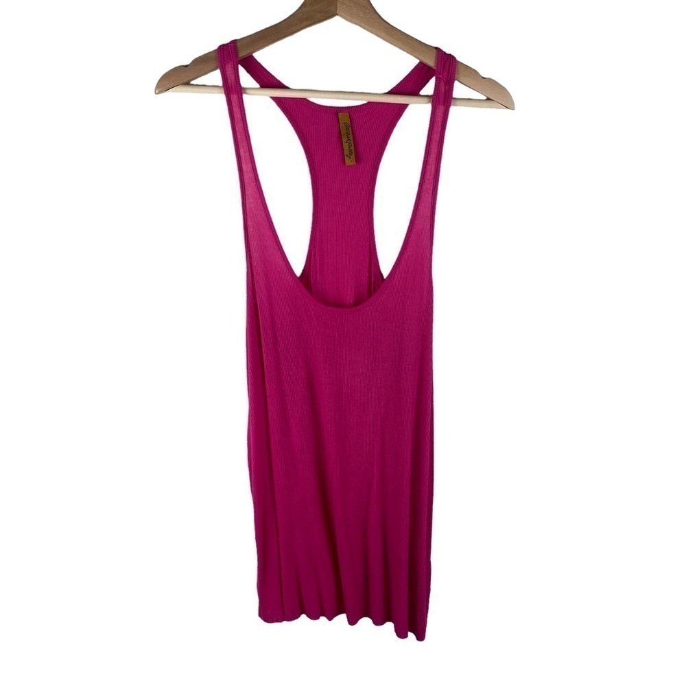 Rachel Pally Revolve Ribbed Scoop Neck Racerback Tank - Picture 3 of 9